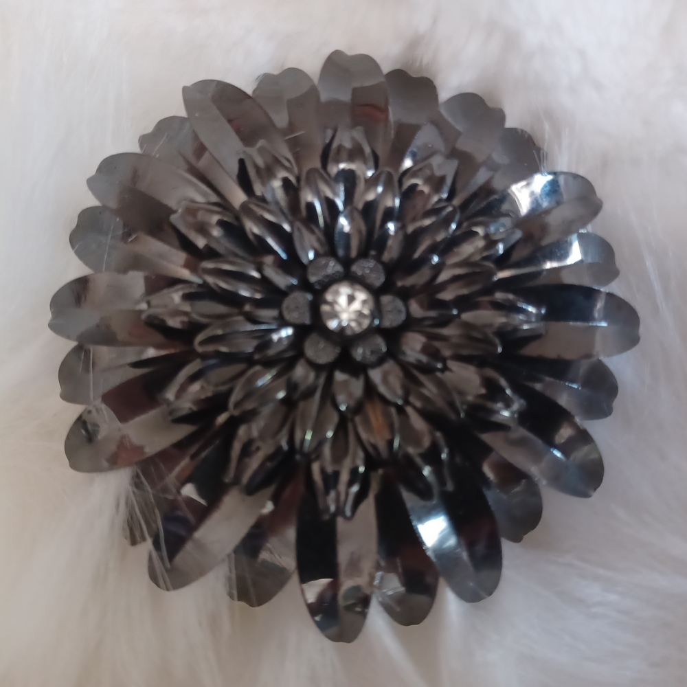Gunmetal Black Vintage Cocktail Ring